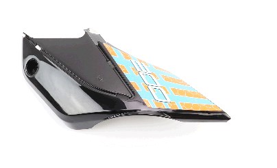 Пластик X-Road Light 200-250 боковой передний правый, черный с оранжевым рисунком KS