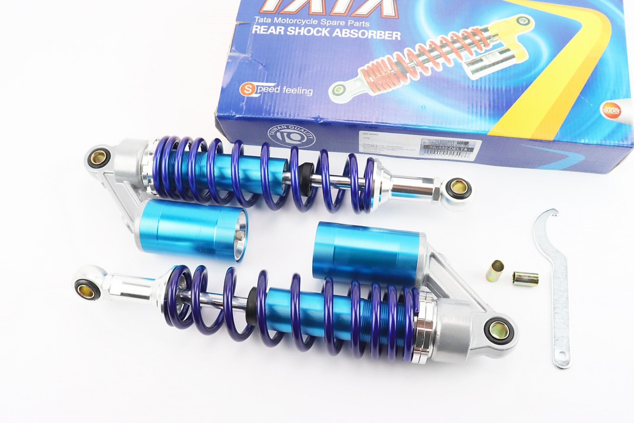 Амортизаторы (пара) Delta 340mm, газомасляные (синие) KS