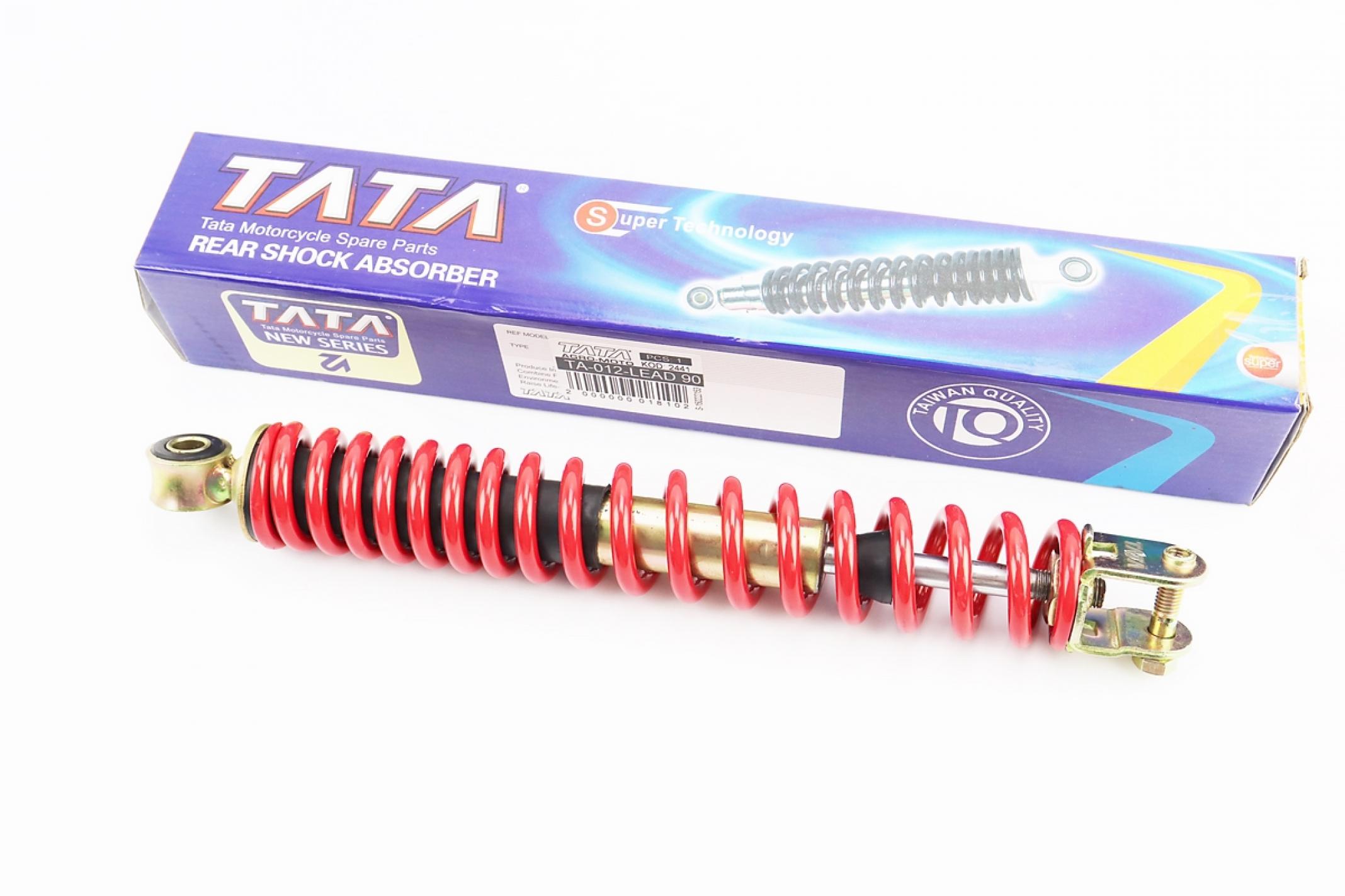 Амортизатор GY6, DIO ZX, LEAD 310mm, стандартный (красный) KS