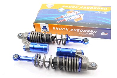 Амортизаторы (пара) GY6, DIO ZX 345mm, газомасляные KS