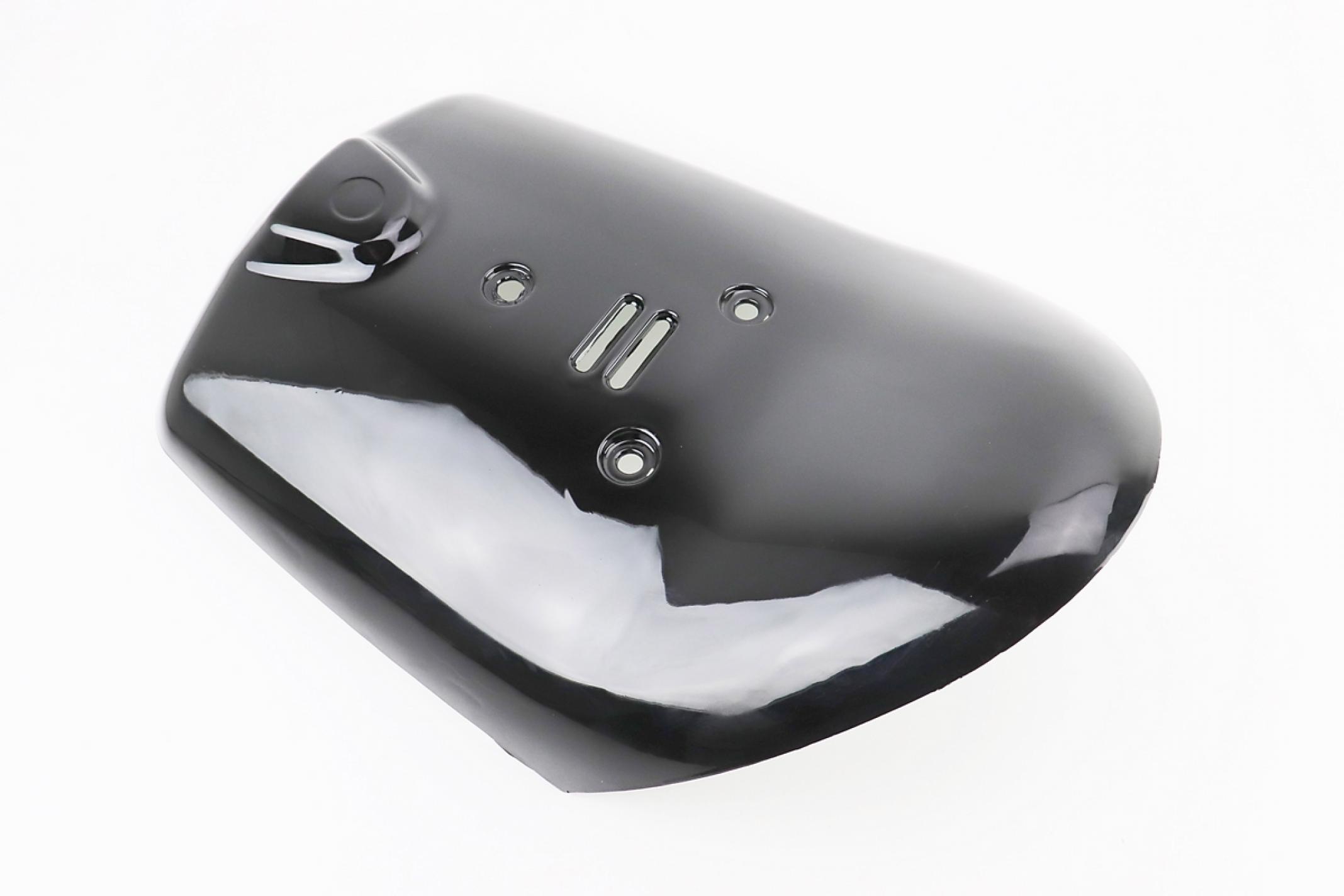 Пластик Yamaha APRIO передний (клюв) (черный) KS