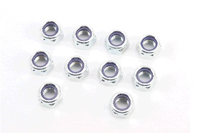 Гайка М12 x 1,75 самоконтрящаяся 6 шт DIN985, 10 шт. в упаковке KS-4