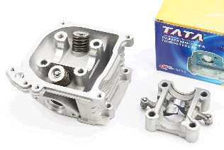 Головка цилиндра 4T GY6 80 (Ø47) (голая, +клапаны, постель) KS