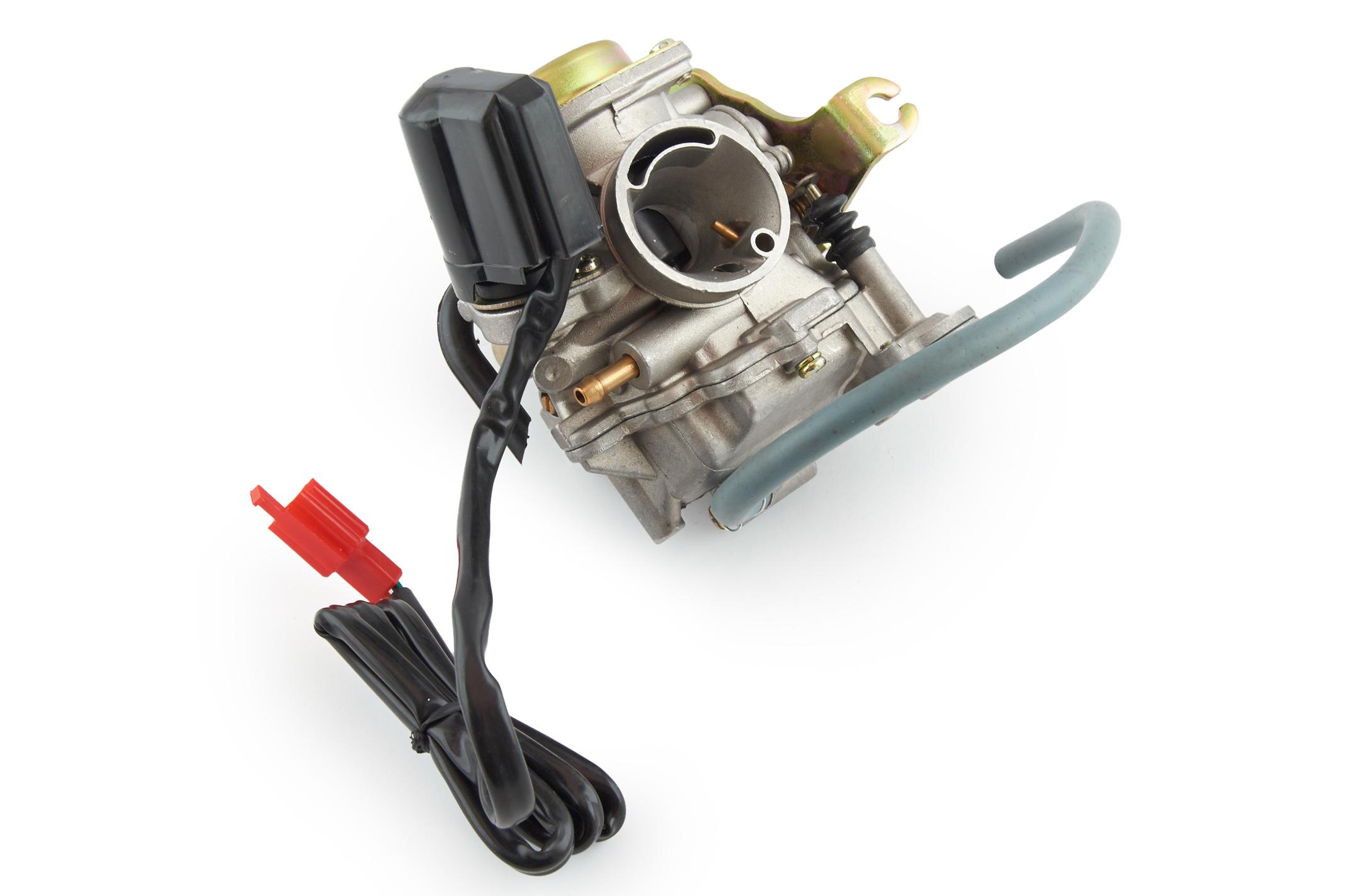 Карбюратор 4T GY6 50/80 (железная крышка) KS