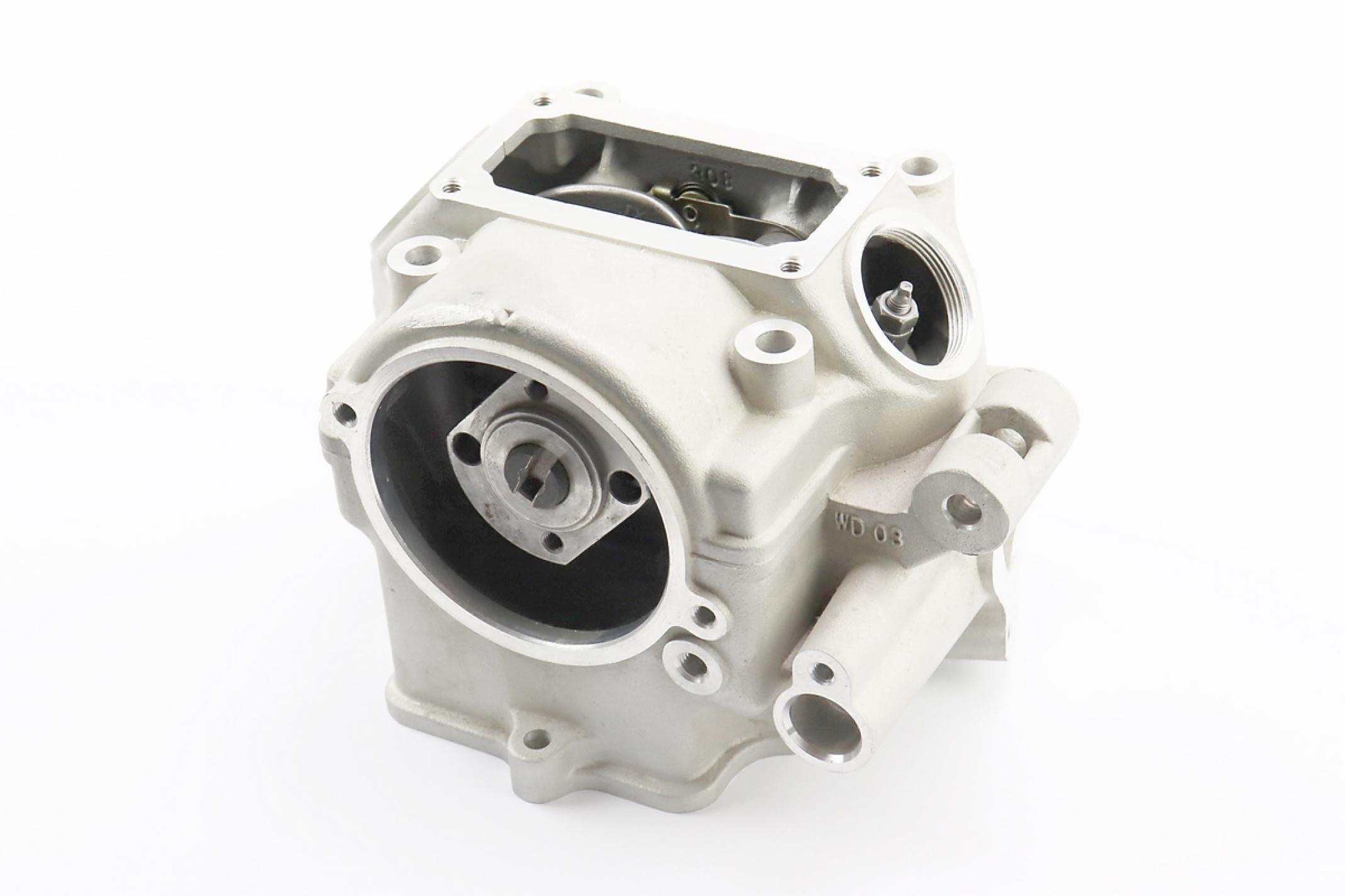 Головка цилиндра 4T CB250 (в сборе, + клапаны, крышка) (OHC, вод. охлаждение, #2) KS