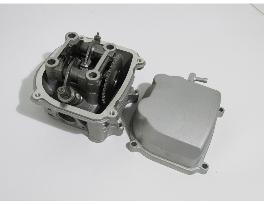 Головка цилиндра 4T GY6 100 (Ø50) (в сборе, +крышка) KS