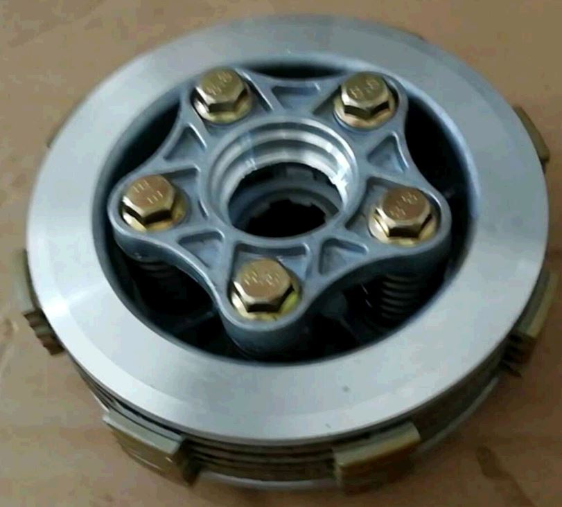 Диски сцепления (в сборе) 4T CG125 (5 болтов) (диски, пружины, столик)