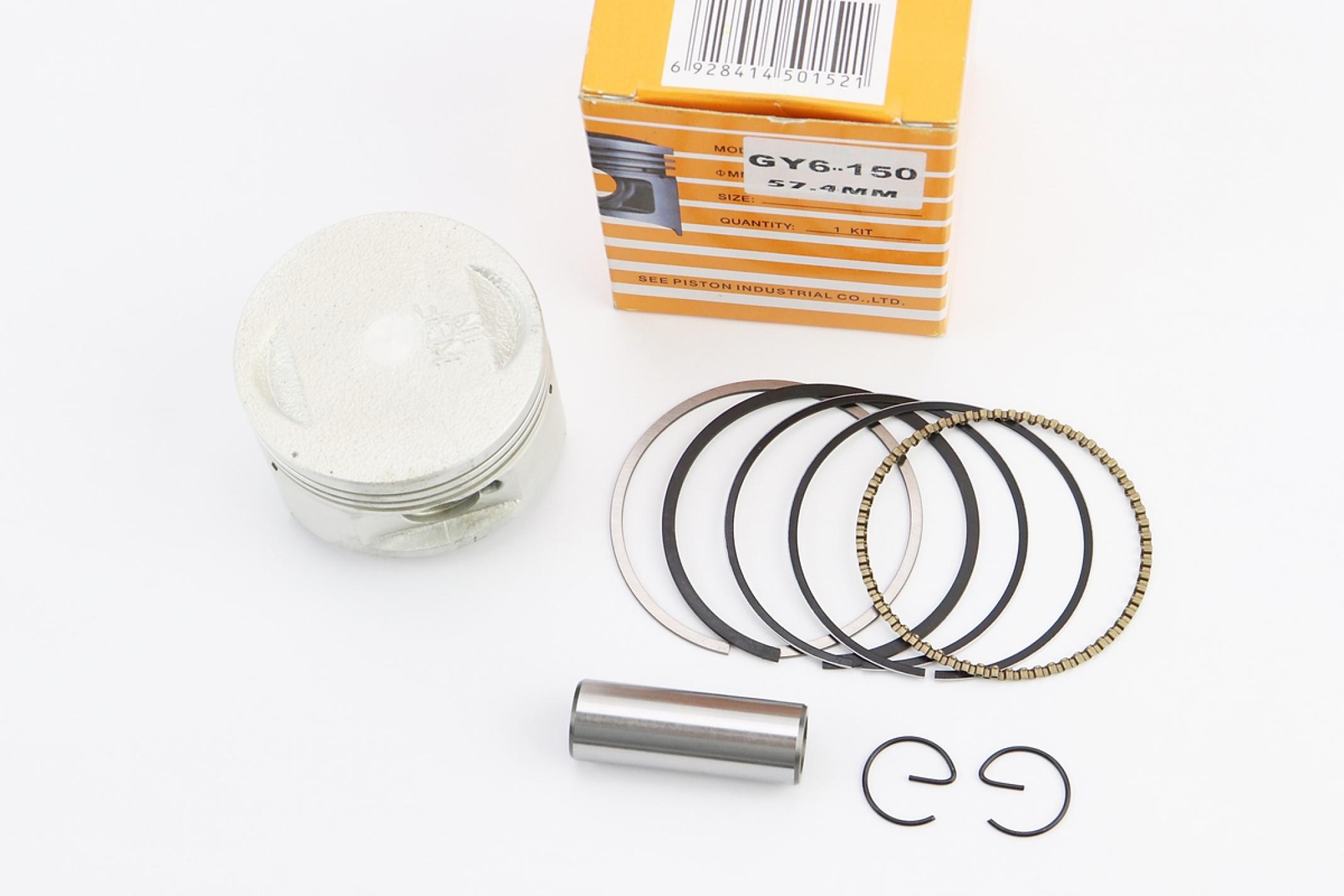 Поршень 4T GY6 150 .STD (Ø57,40) KS-6