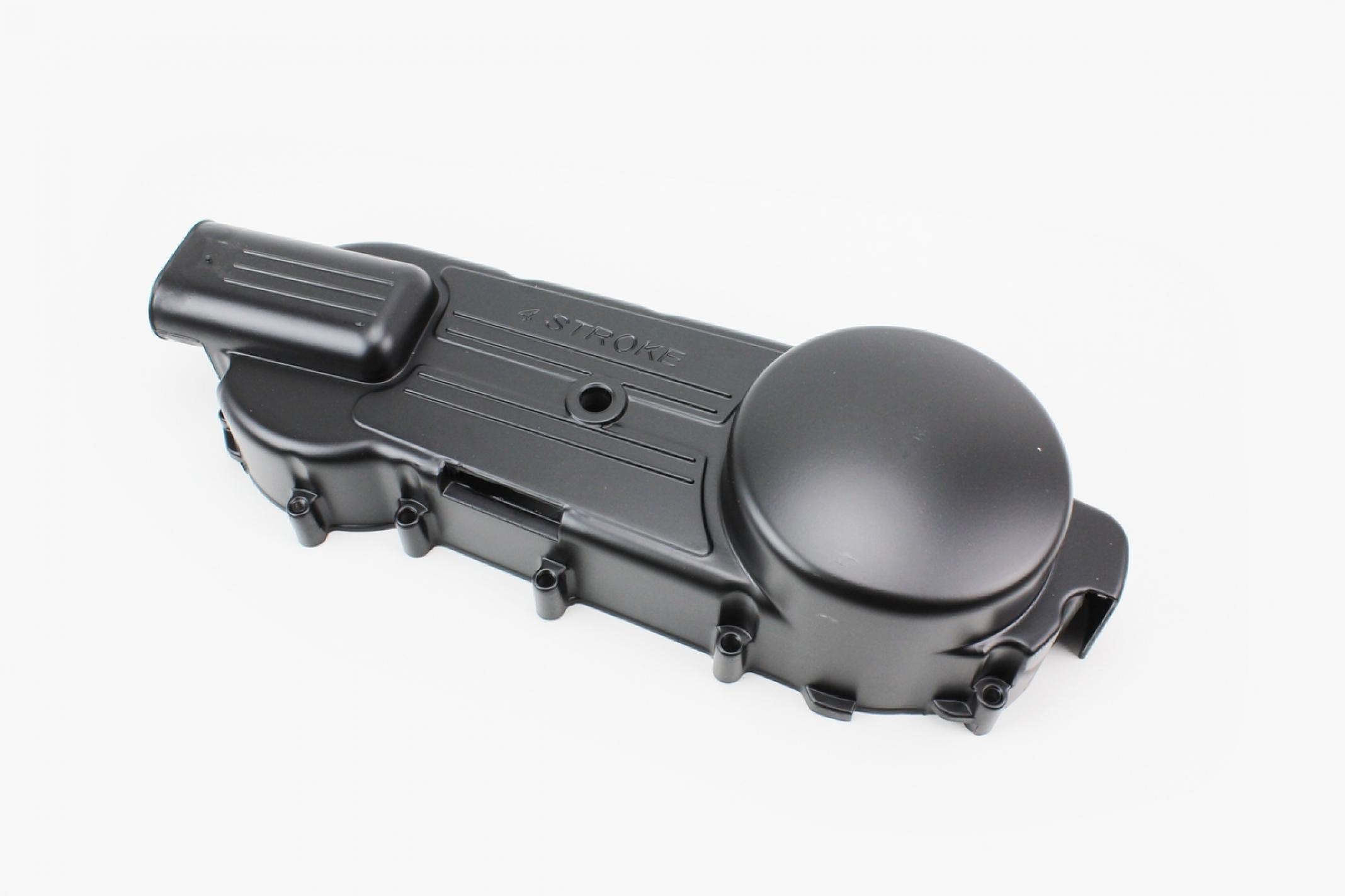 Крышка вариатора 4T GY6 125/150 (12/13 колесо, 152QMI, 157QMJ) (черная) KS