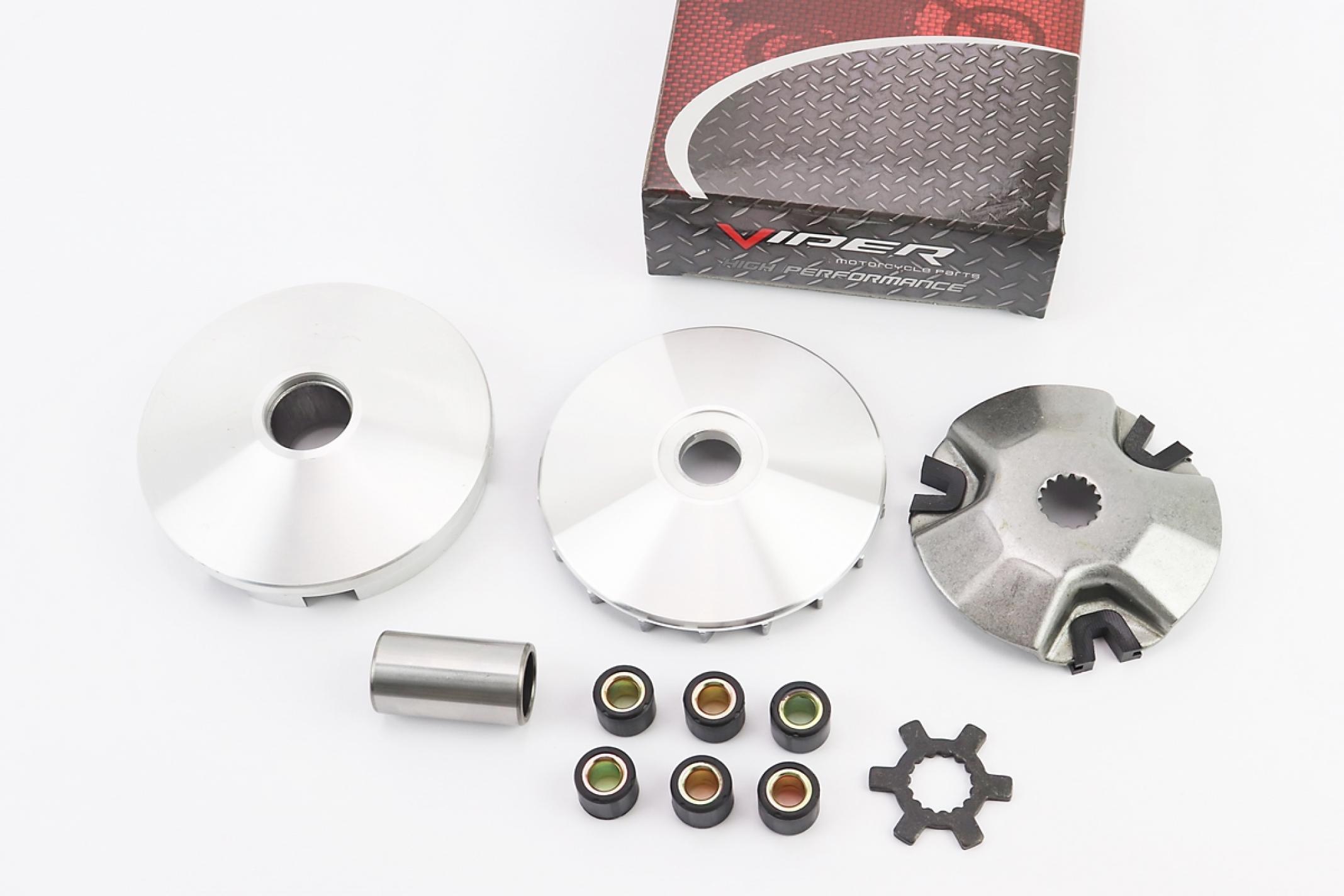 Вариатор передний Yamaha JOG 90, 2T Stels 50 (d-16mm, палец, щека, ступица) KS-4