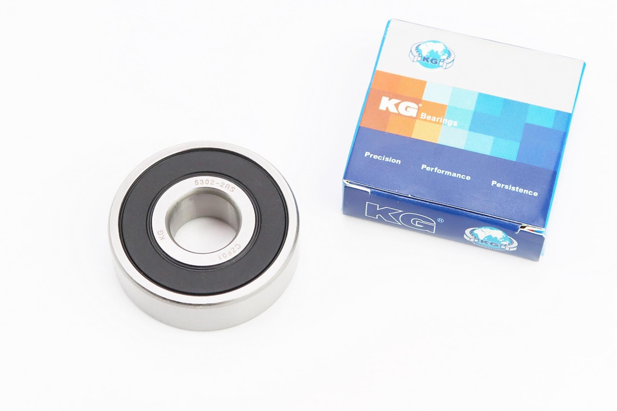 Подшипник переднего колеса 6302-2RS 15*42*13 (Zongshen CG250) ИНДИЯ KS-3