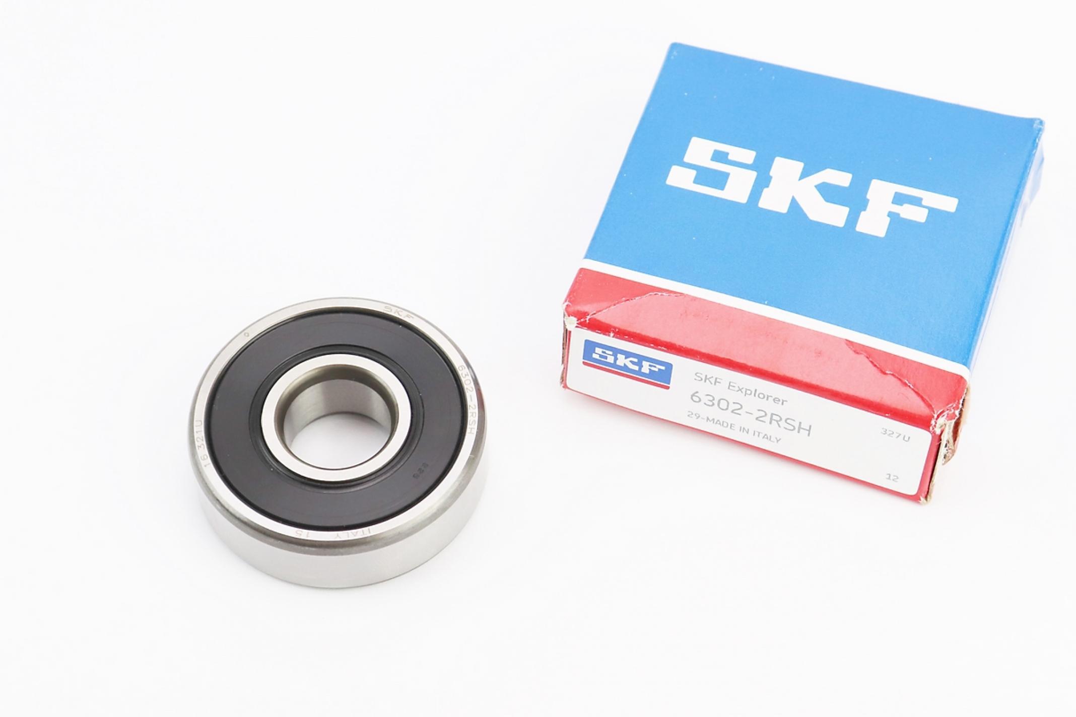 Подшипник переднего колеса 6302-2RS 15*42*13 (Zongshen CG250) SKF KS-4