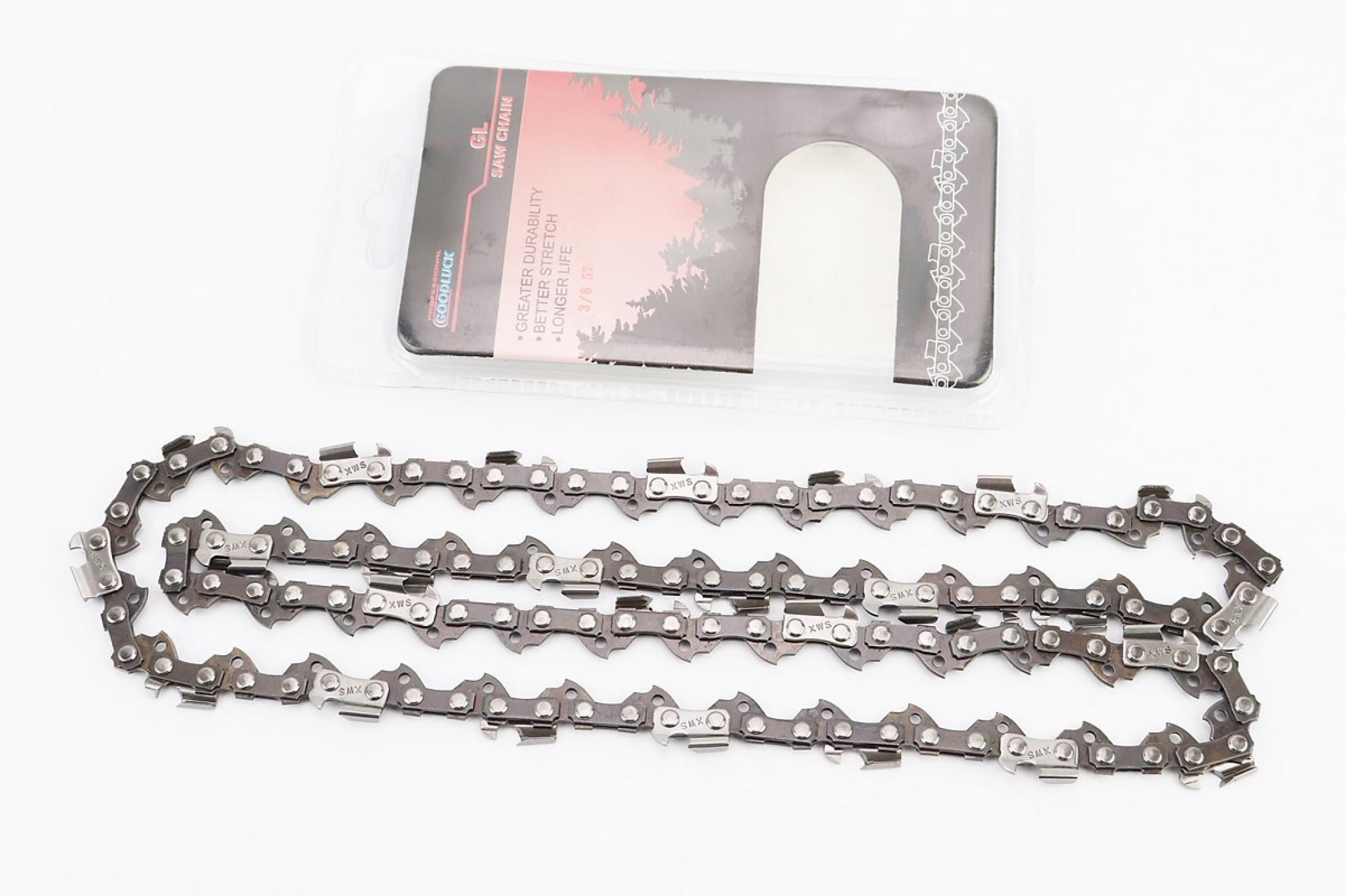 Цепь пильная 3/8, 1.3mm, 57зв, серп, под шину 16 (40,5см) для Partner 350-401 KS-3