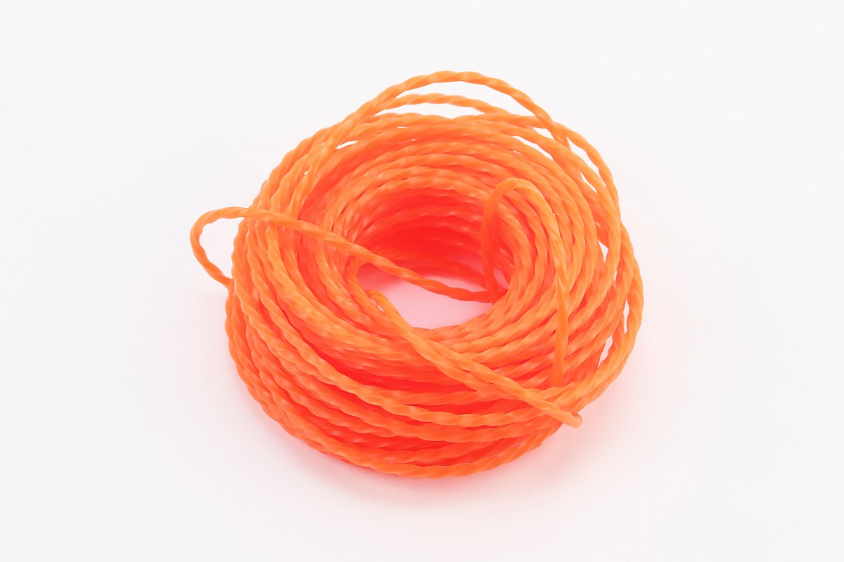 Леска мотокосы Ø3,3mm, 15 метров (сверло) KS-2