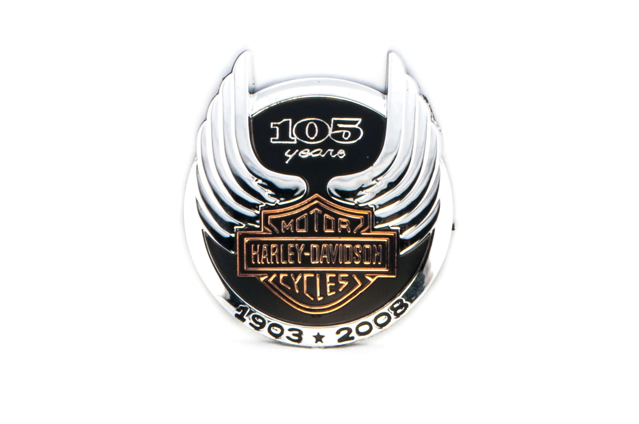 Наклейка HARLEY DAVIDSON (7х7см) (105 year)