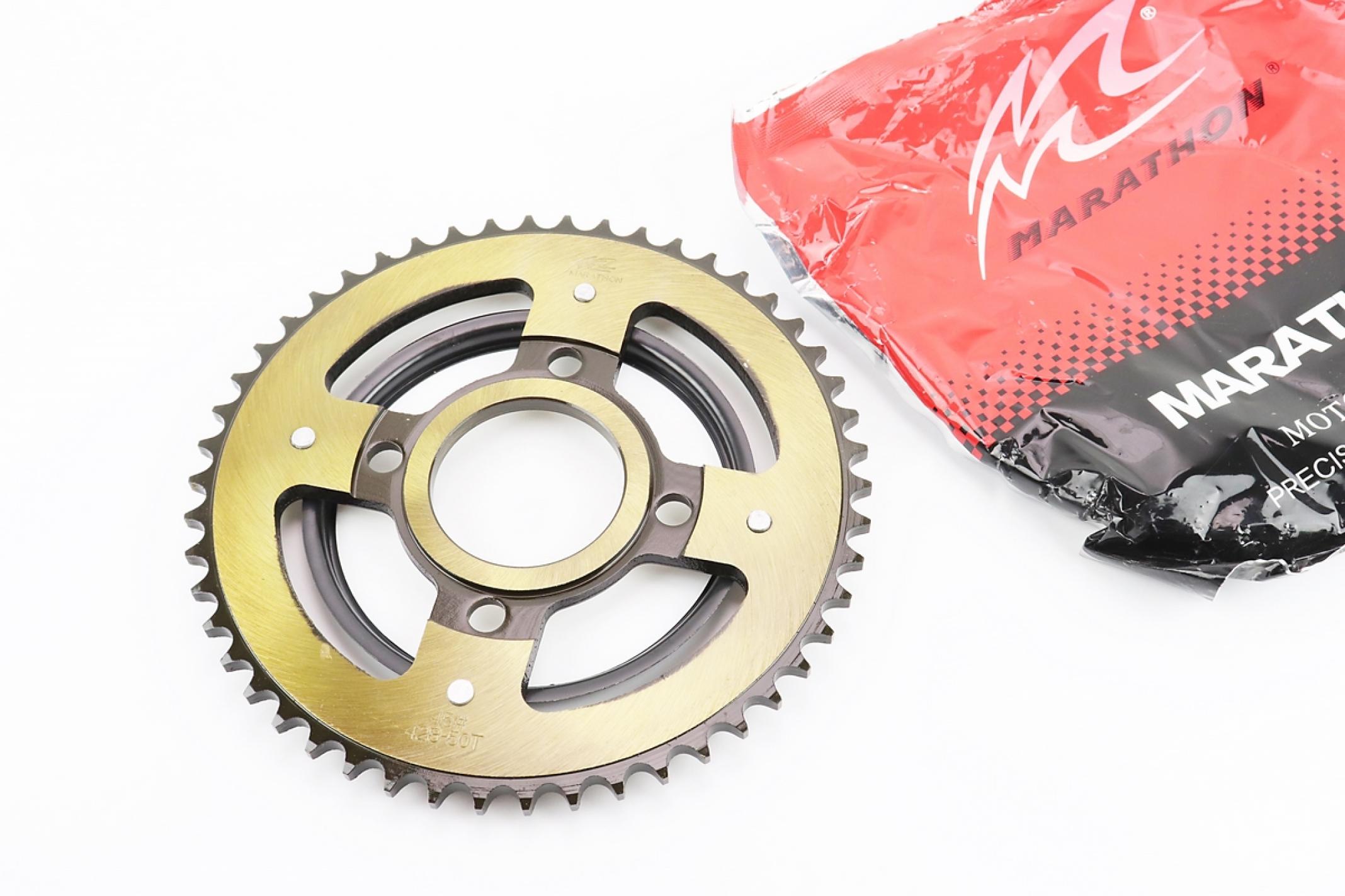 Звезда трансмиссии (задняя) VIPER V200R 428x50T (PCD=4*90mm, HUB=58mm) ( ОБОДОК) KS