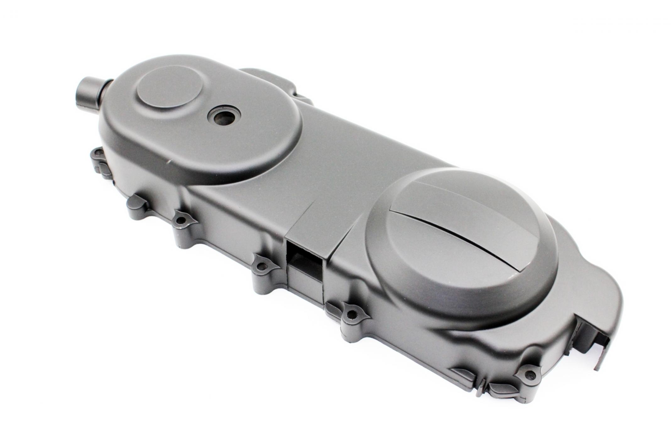 Крышка вариатора 4T GY6 50 (12 колесо, 139QMB, черная) KS