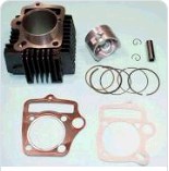 Поршневая (ЦПГ) 4T Питбайк 125 (Ø54.00, p-14, h-69.0) (высота поршня 39,5мм) JING