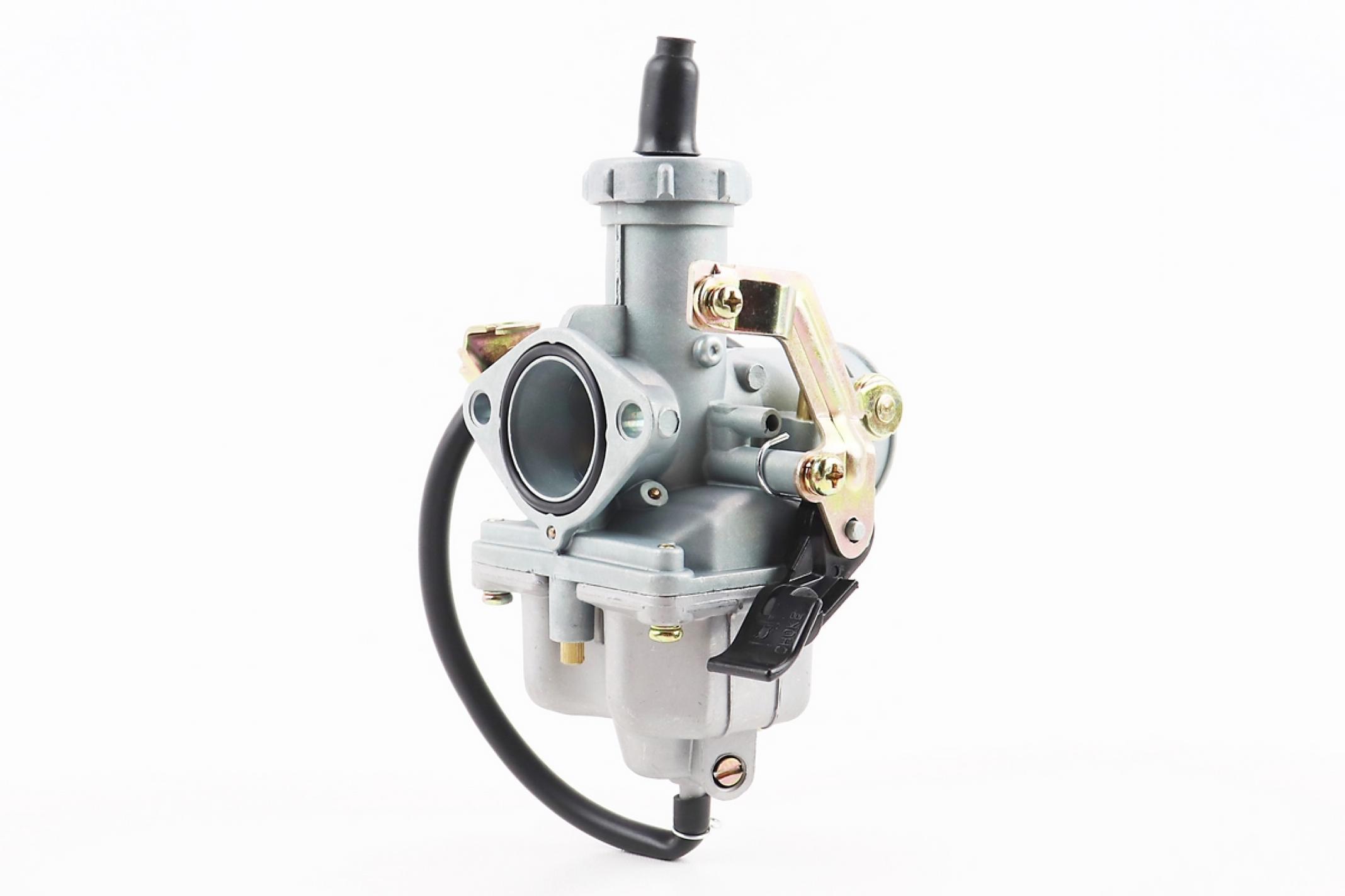 Карбюратор 4T CB/CG 150 (PZ27 c ускорительным насосом, ручной дроссель) KS