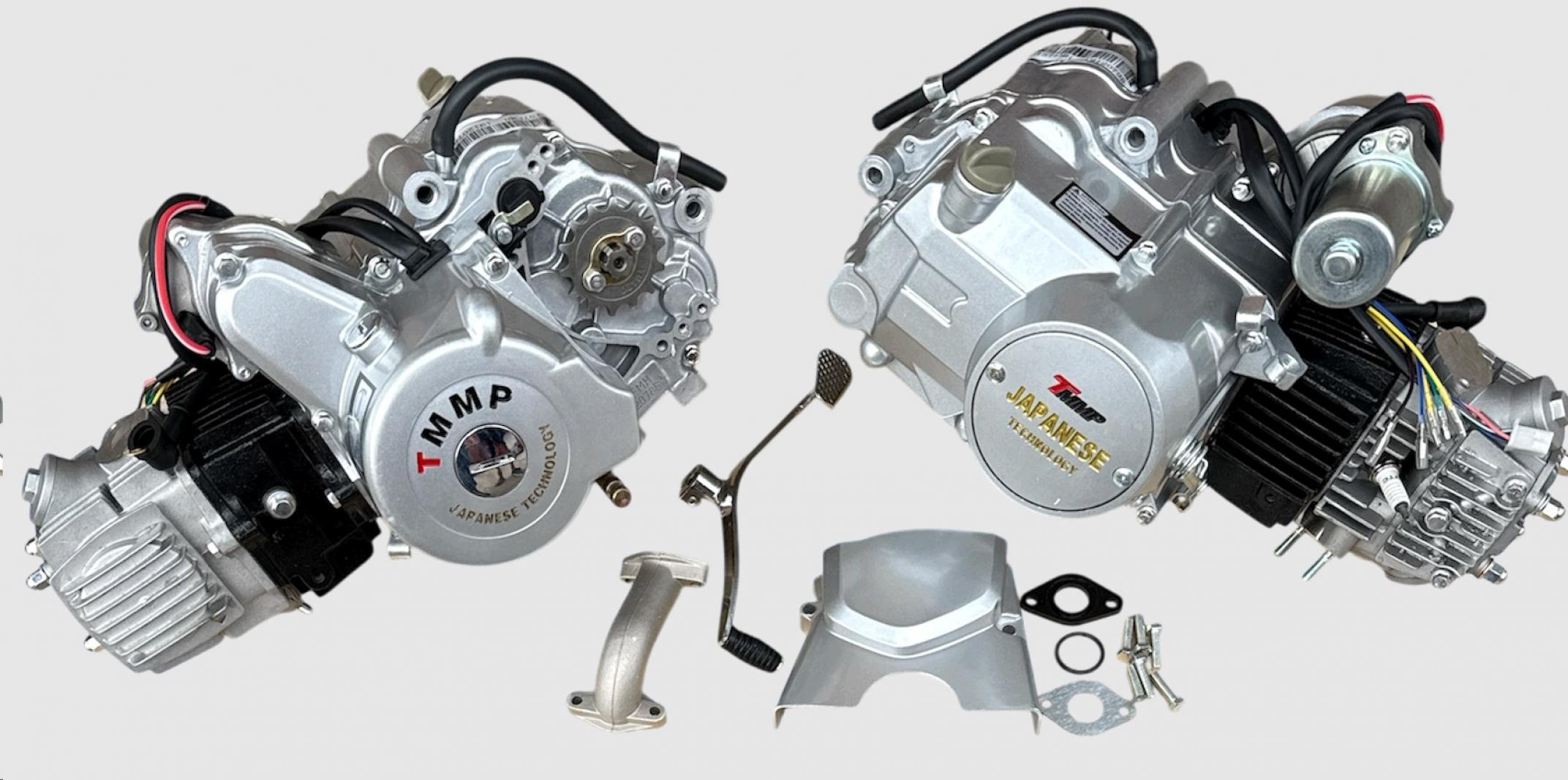 Двигатель Delta 125cc (МКПП КВАДРИК 3+1) VDK