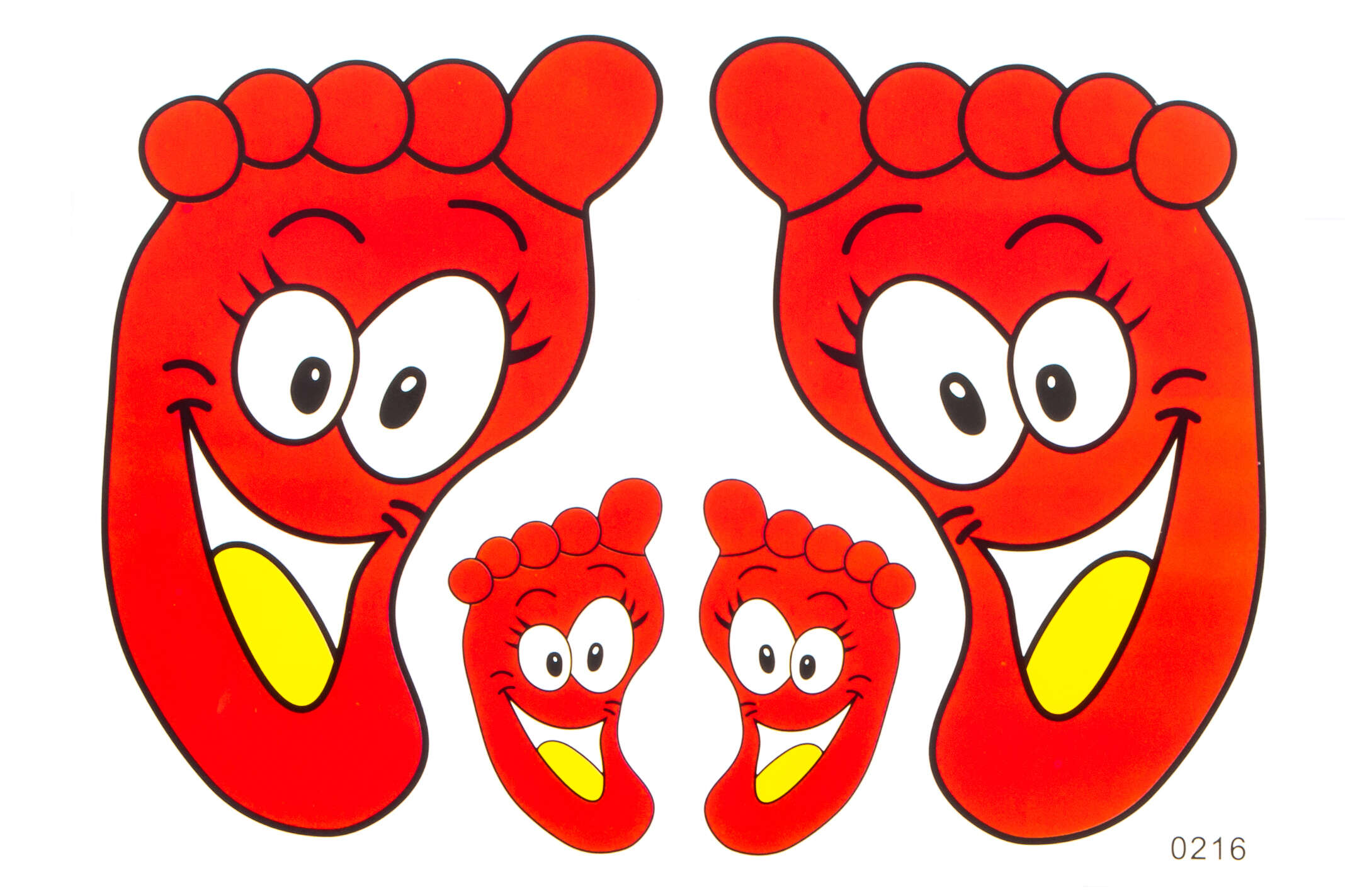 Наклейка FOOT (17х24см)