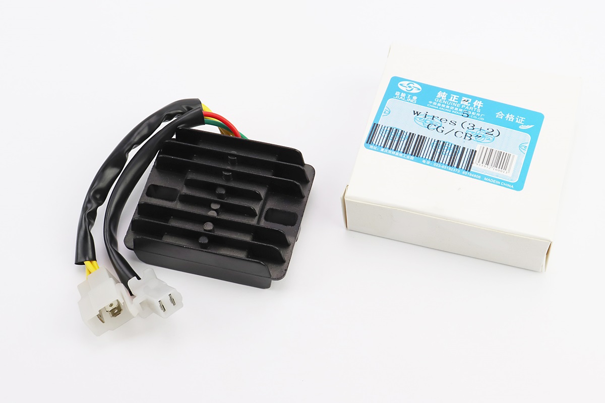Реле зарядки 4T CG125-150cc/V250-R1(NK) (5 проводов) KS