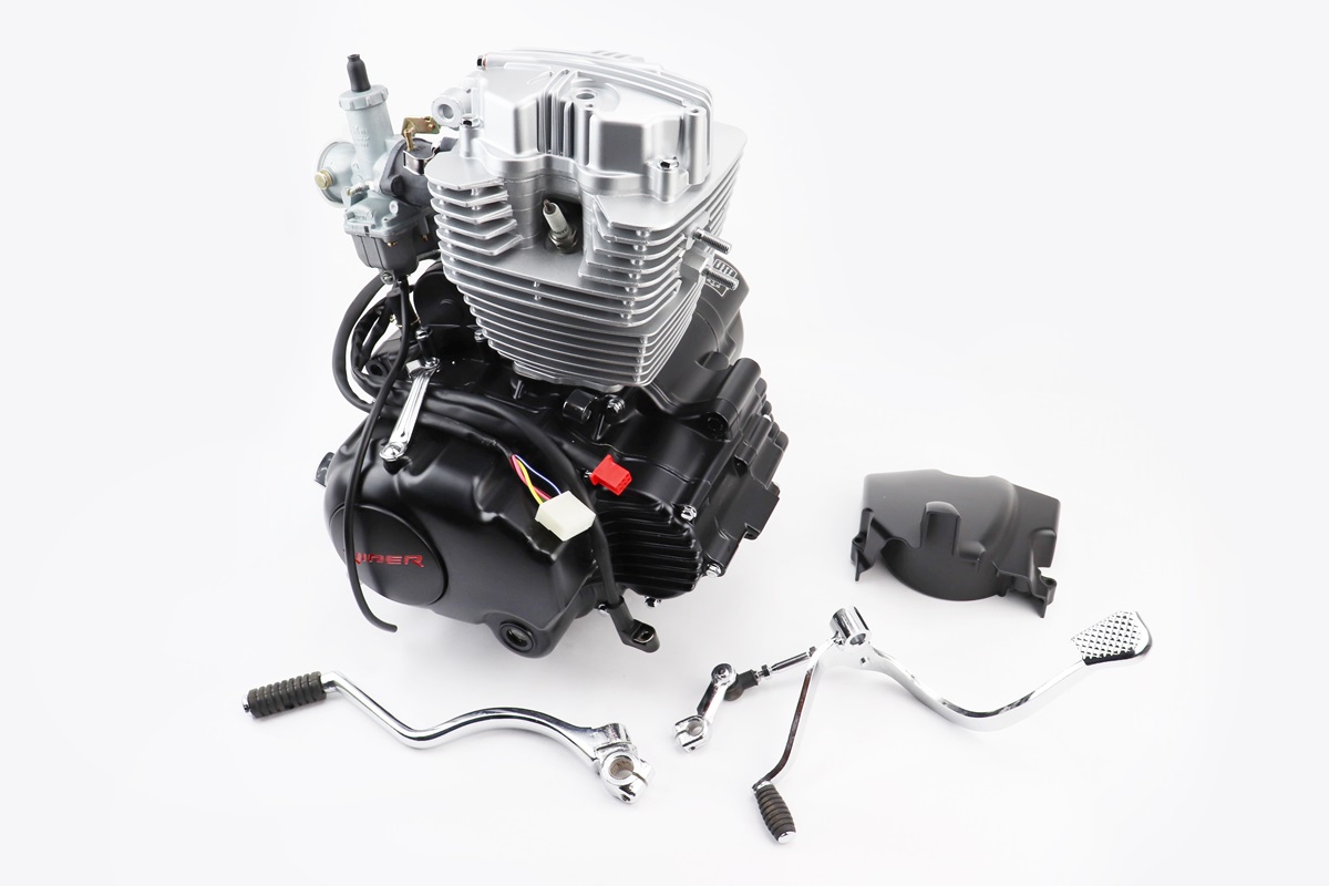 Двигатель 4T CGB-200cc (164FMLR) + карбюратор (c балансировочным валом) KS