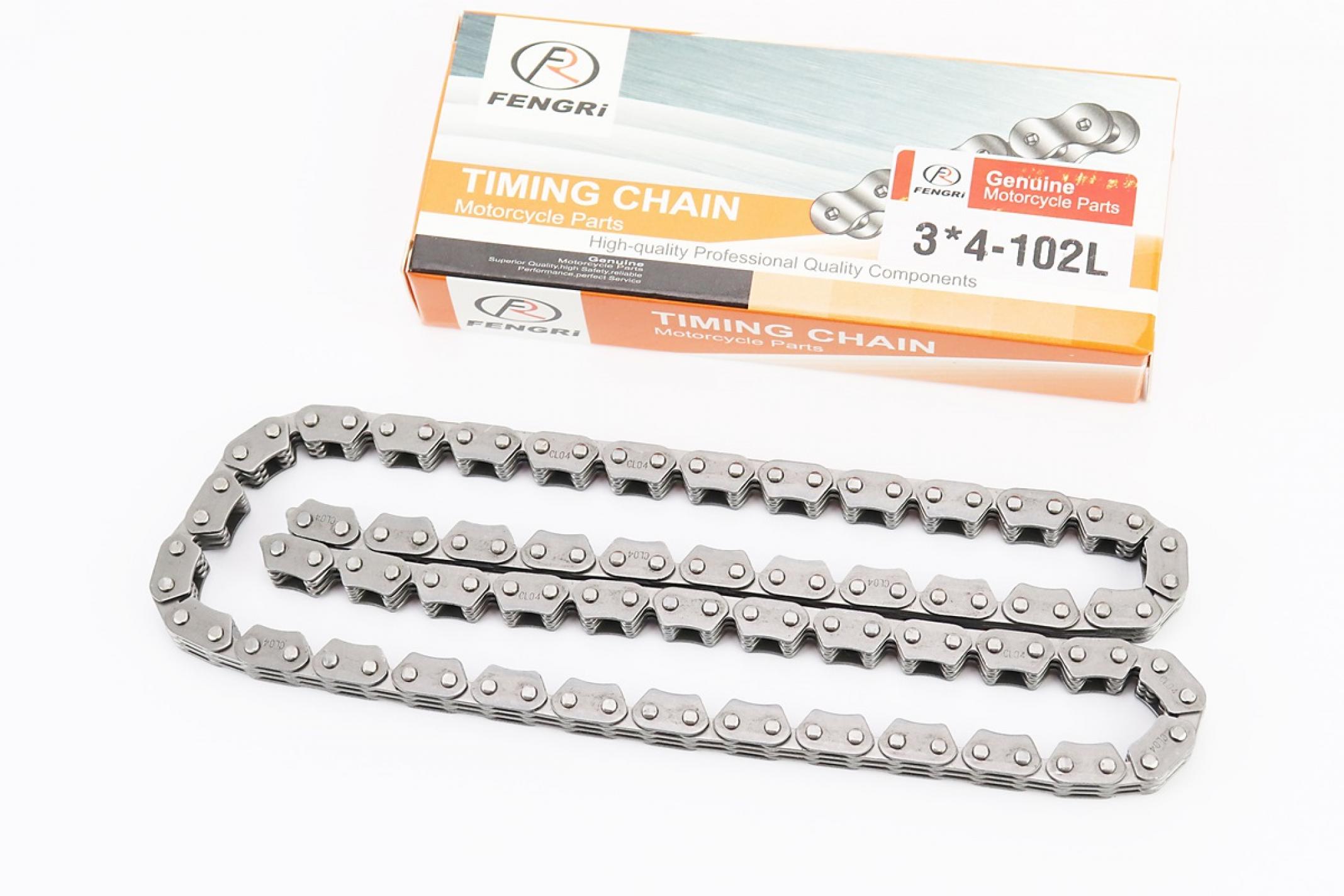 Цепь ГРМ 4T CB250 (3x4-102L) KS-3