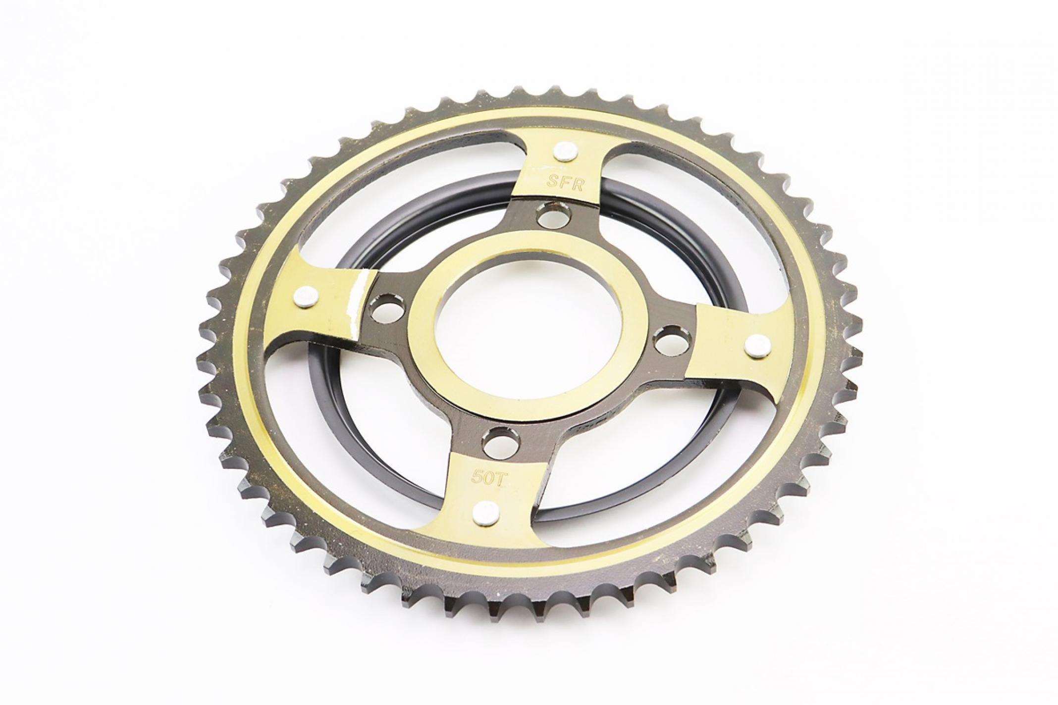 Звезда трансмиссии (задняя) VIPER V200R 428x50T (PCD=4*90mm, HUB=58mm) ( ОБОДОК) KS-7