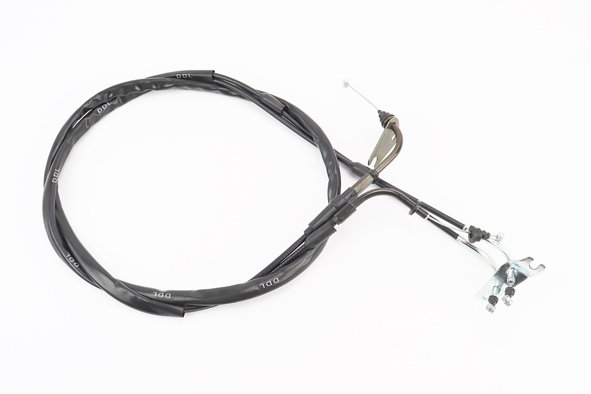 Трос газа двойной Yamaha JOG SA-36J/39J (трос 174см; кожух 165см) KS
