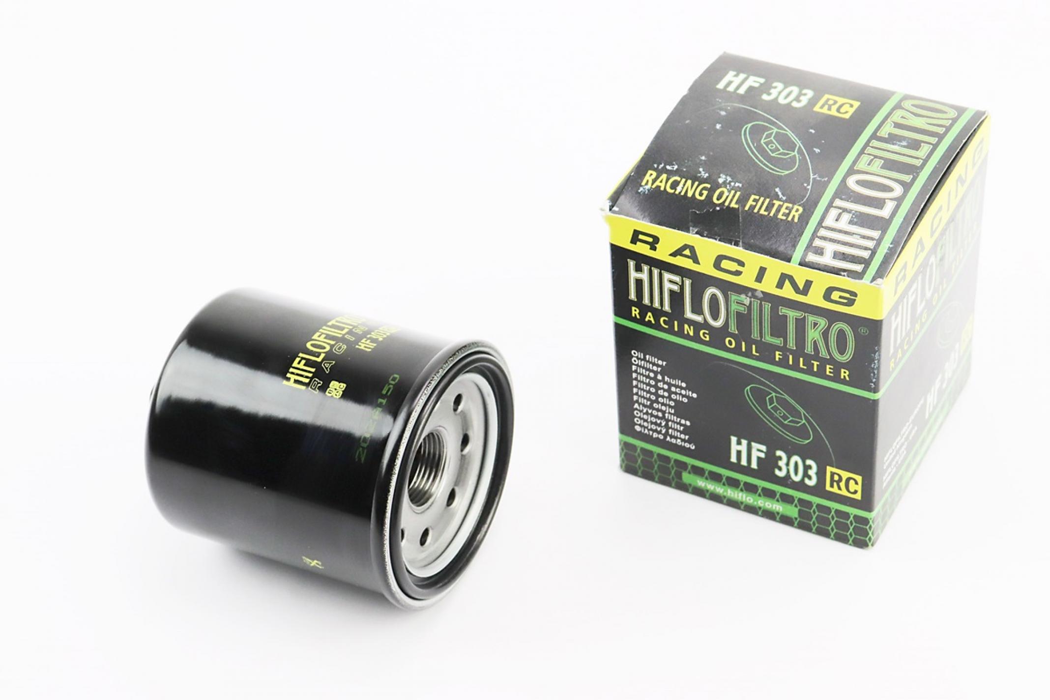 Фильтр масляный HF303RC (65x83мм) Honda CB400/CB500/CB600/CB750/CB1000, Kawasaki EX300/ZX400/ZX600/EX650, ATV Polaris 300/400/500 KS