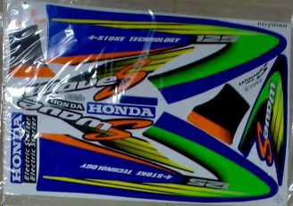 Наклейка HONDA (36х33см)