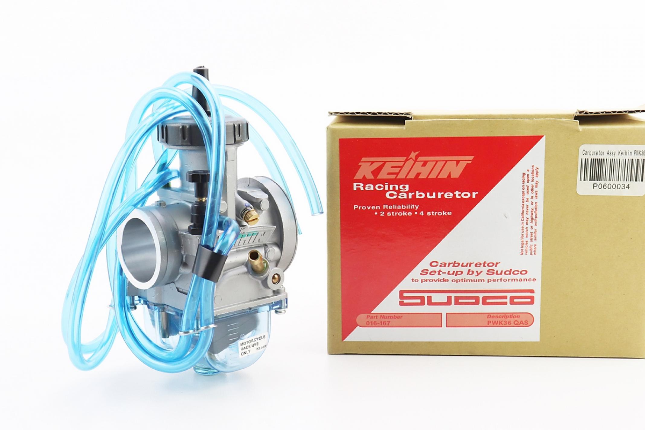 Карбюратор 4T CB/CG TUNING проз. поддон PWK 36 (d=36mm) из мех. заслонкой KS