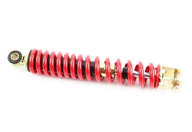 Амортизатор GY6, DIO, LEAD 280mm, стандартный (красный) KOMATCU