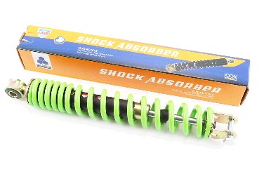Амортизатор GY6, DIO ZX, LEAD 310mm, стандартный (зеленый) KOMATCU