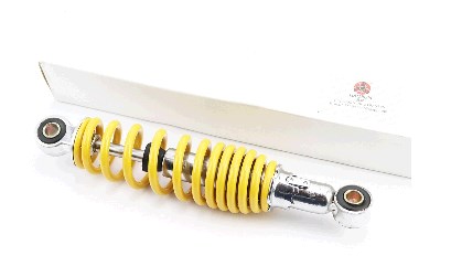 Амортизатор GY6, DIO ZX 240mm, регулируемый (желтый) KOMATCU