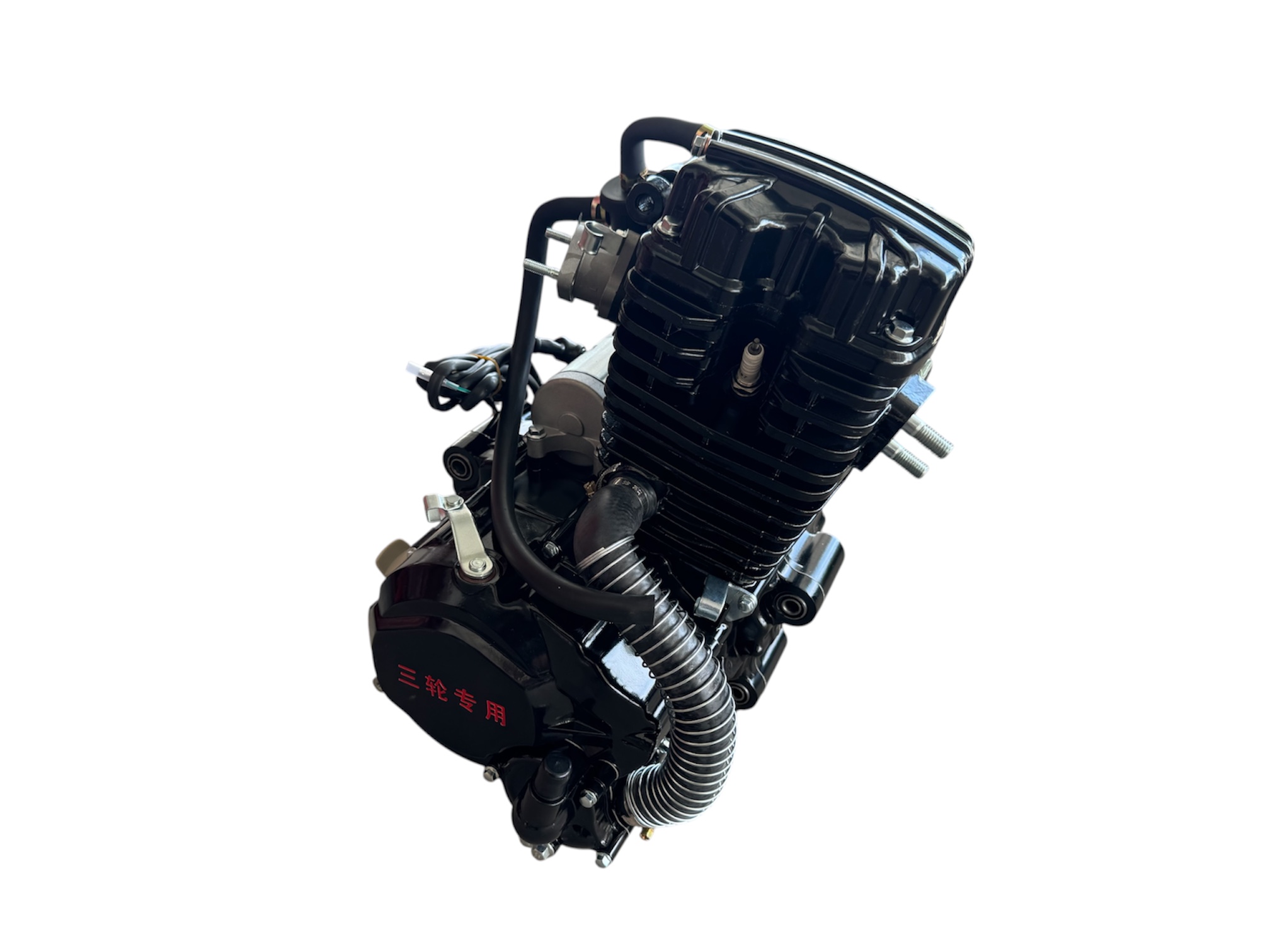 Двигатель 4T CGT300cc (водяное охлаждение, вторичный вал длинный - под реверс).