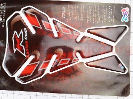 Наклейка на крышку бака RACING, красный NG-020