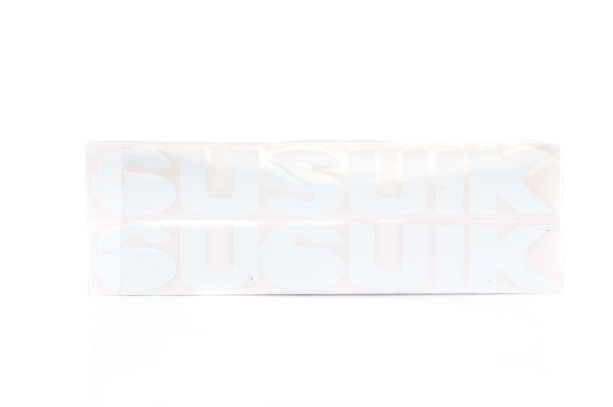 Наклейка буквы SUZUKI (19х5см, 2шт, бирюзовый) (#HCT10001)