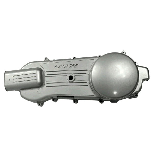 Крышка вариатора 4T GY6 125/150 (12/13 колесо, 152QMI, 157QMJ) (серебро) BBC