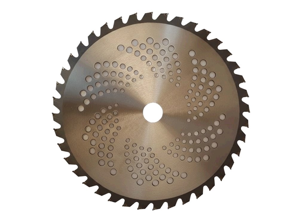 Нож мотокосы 40T (Ø255/25.4 mm) (победитовые зубья) AZT