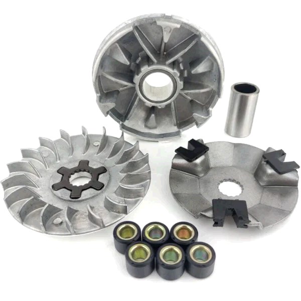 Вариатор передний Yamaha JOG 90, 2T Stels 50 (d-16mm, палец, щека, ступица) BBC