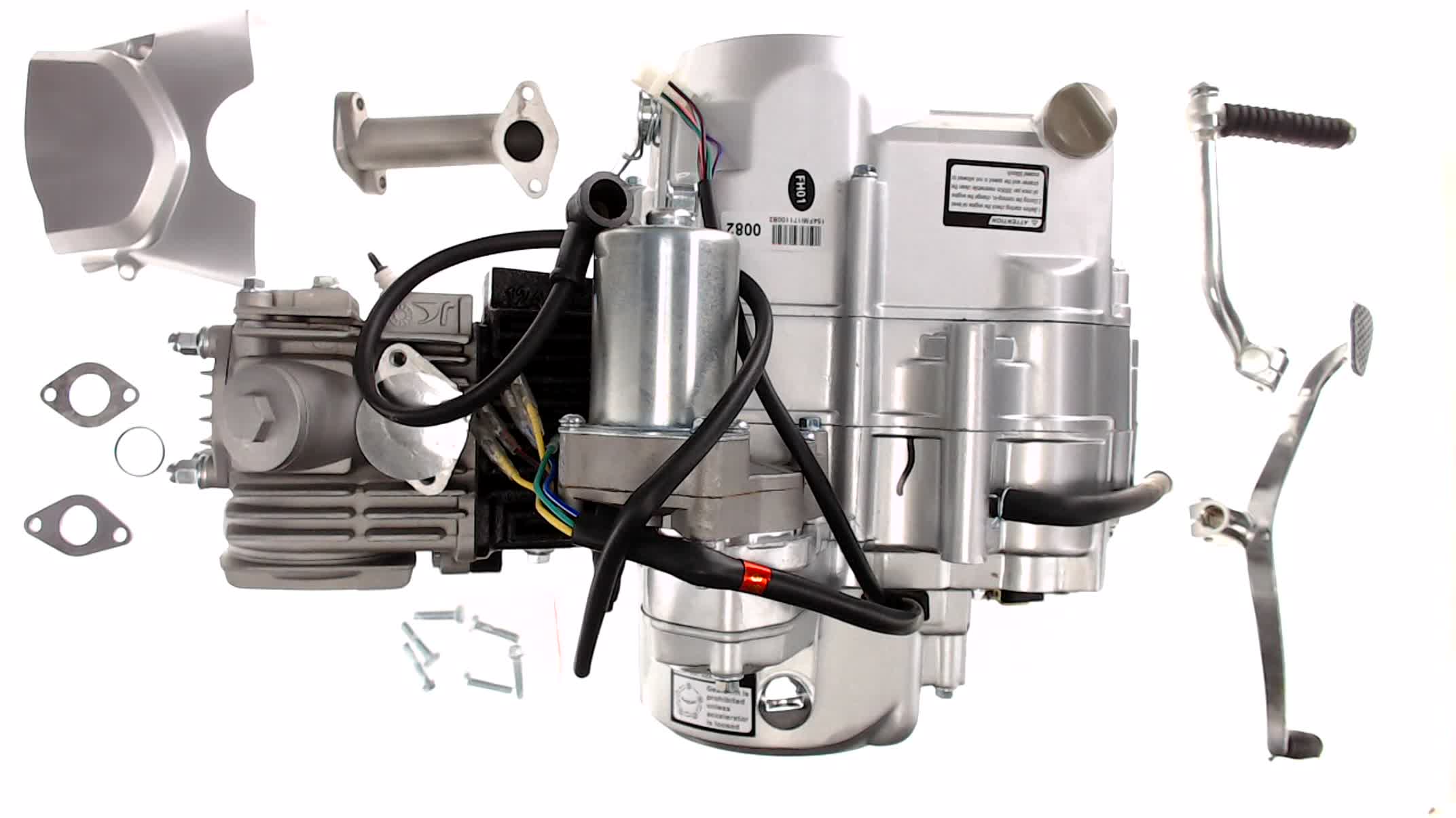 Двигатель Delta 125cc (МКПП 154FMI) FLD