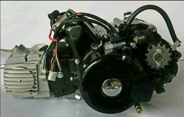 Двигатель Delta 125cc (МКПП 157FMH) (черный) FLD