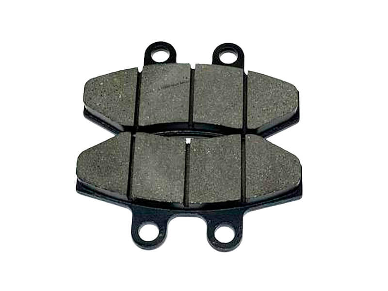 Колодки тормозные (диск) XY250-6В (передние) тип 2 AMG