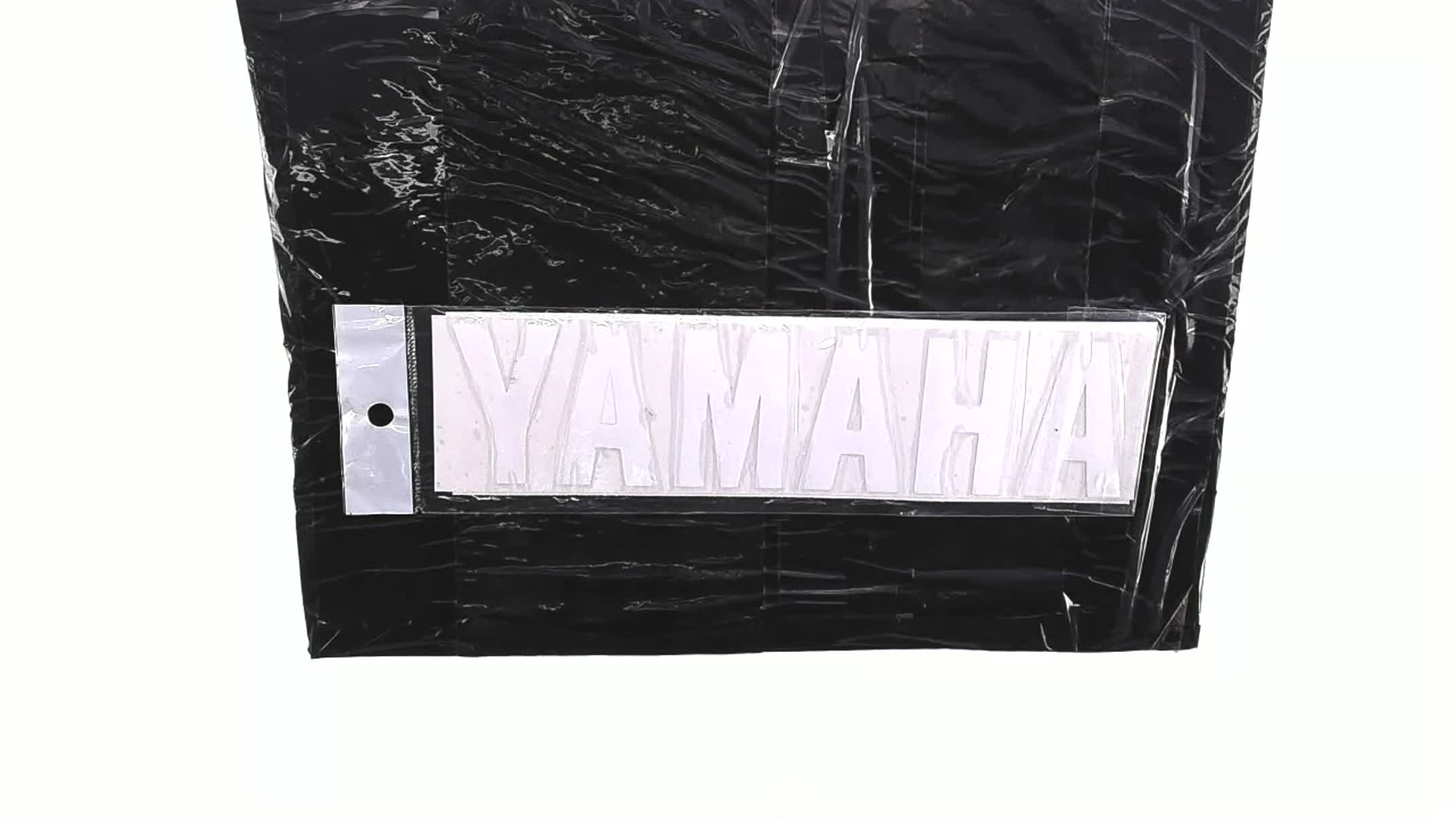 Наклейка буквы YAMAHA (19х5см, 2шт, белые) (#HCT10005)