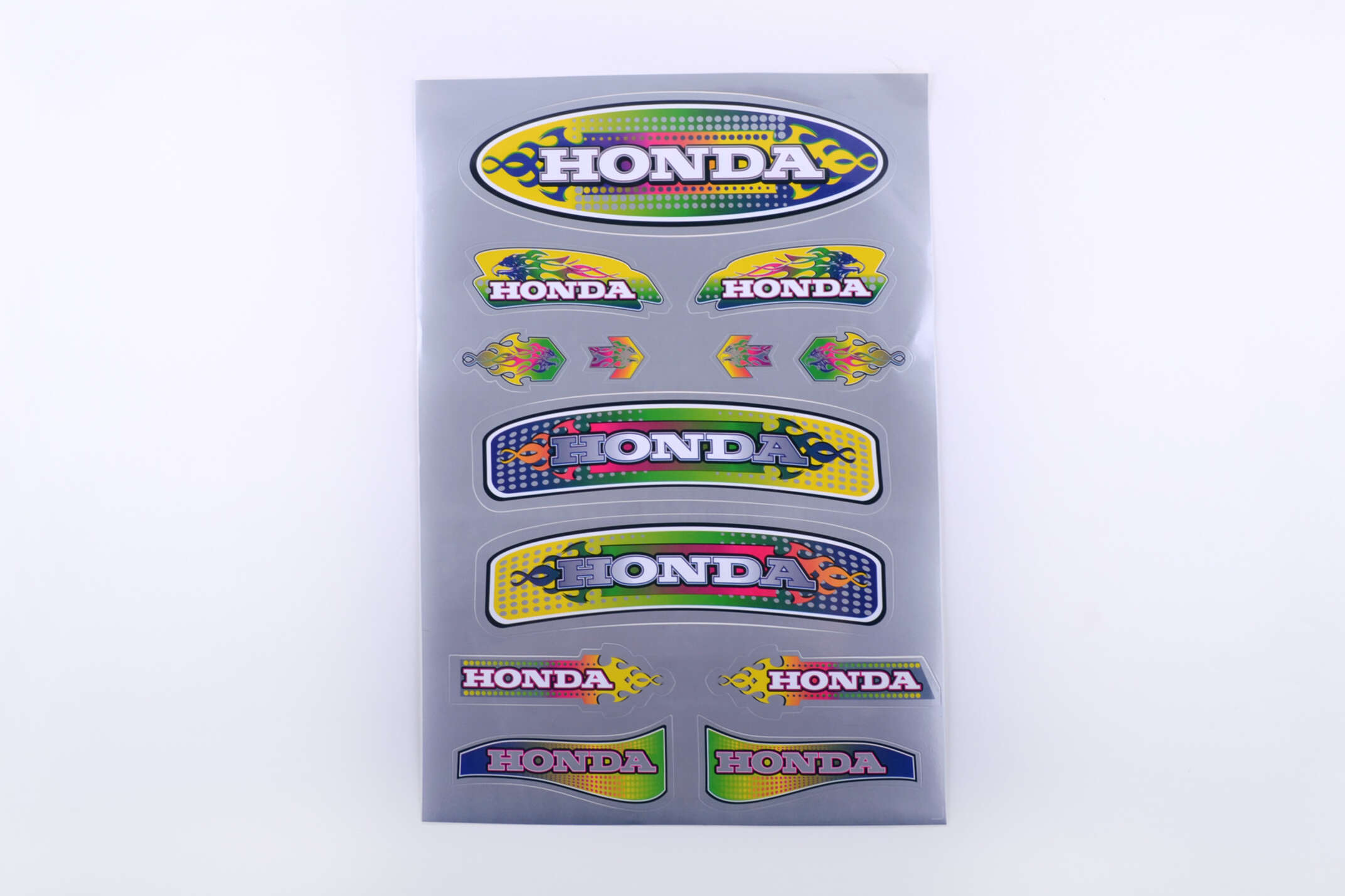 Наклейки (набор) Honda (33х22см, серые) SEA