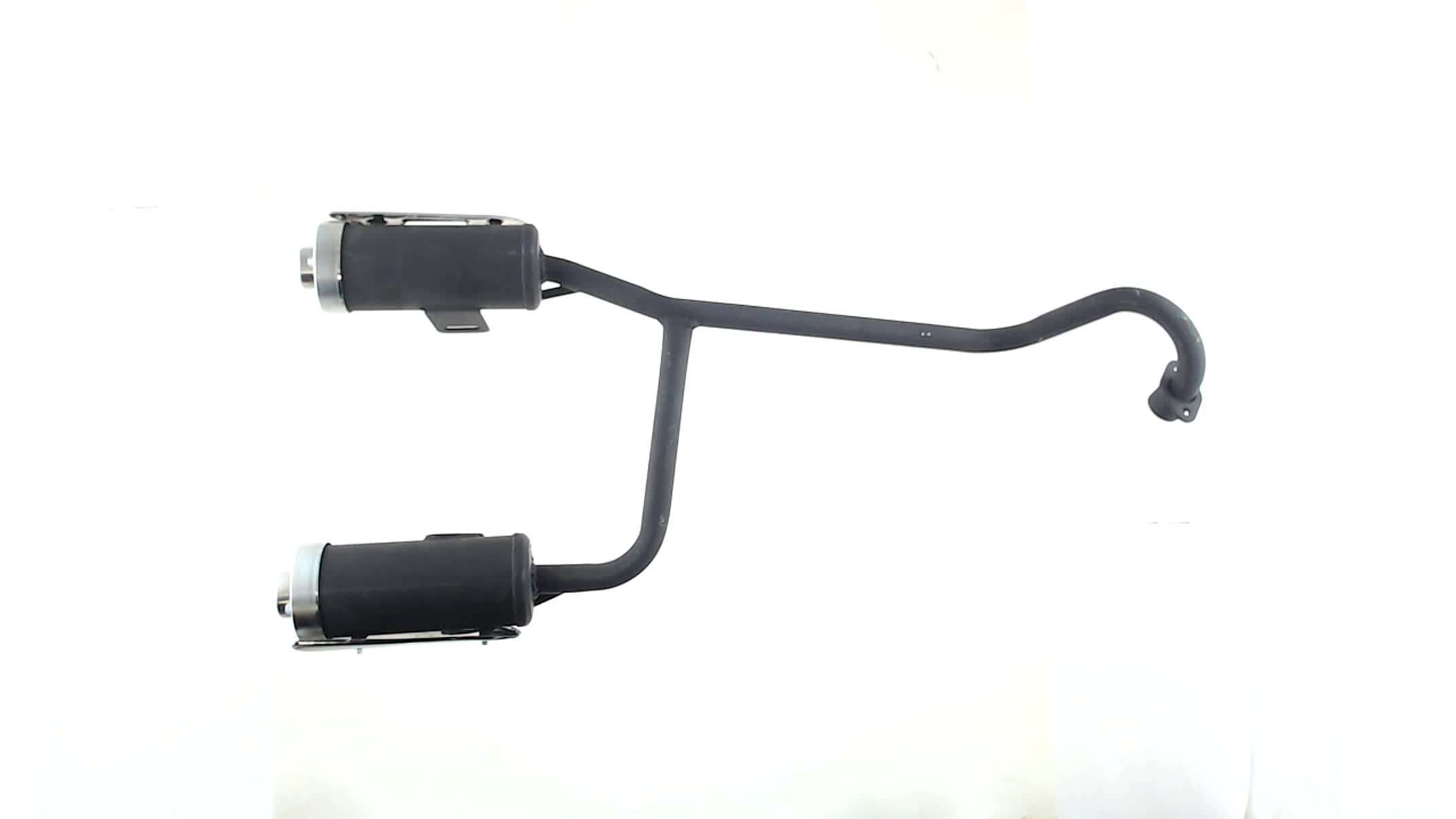 Глушитель ATV 110-125cc (двойной, черный) VV