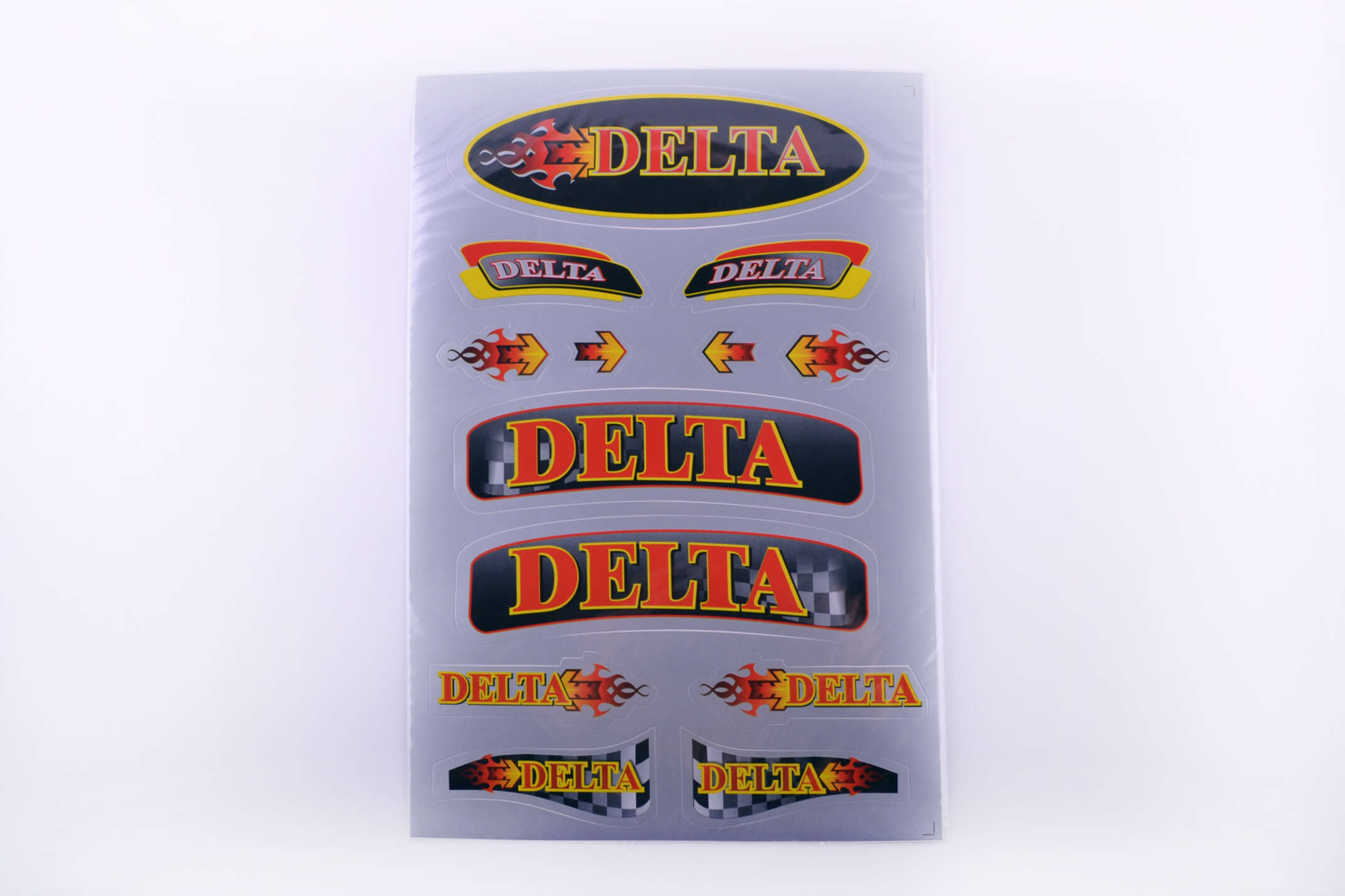 Наклейки (набор) Delta (33х22см, серые) SEA