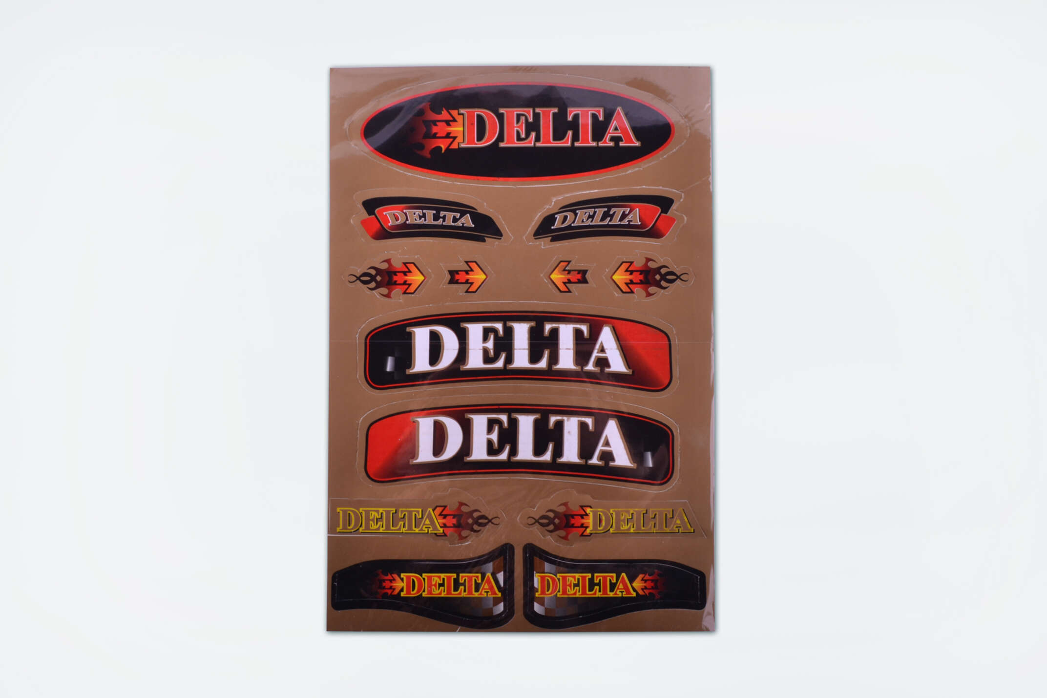 Наклейки (набор) Delta (33х22см, бронзовые) SEA